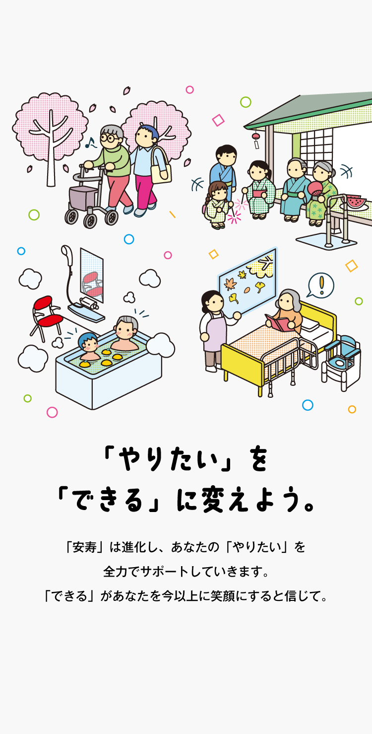 「やりたい」を「できる」に変えよう。
